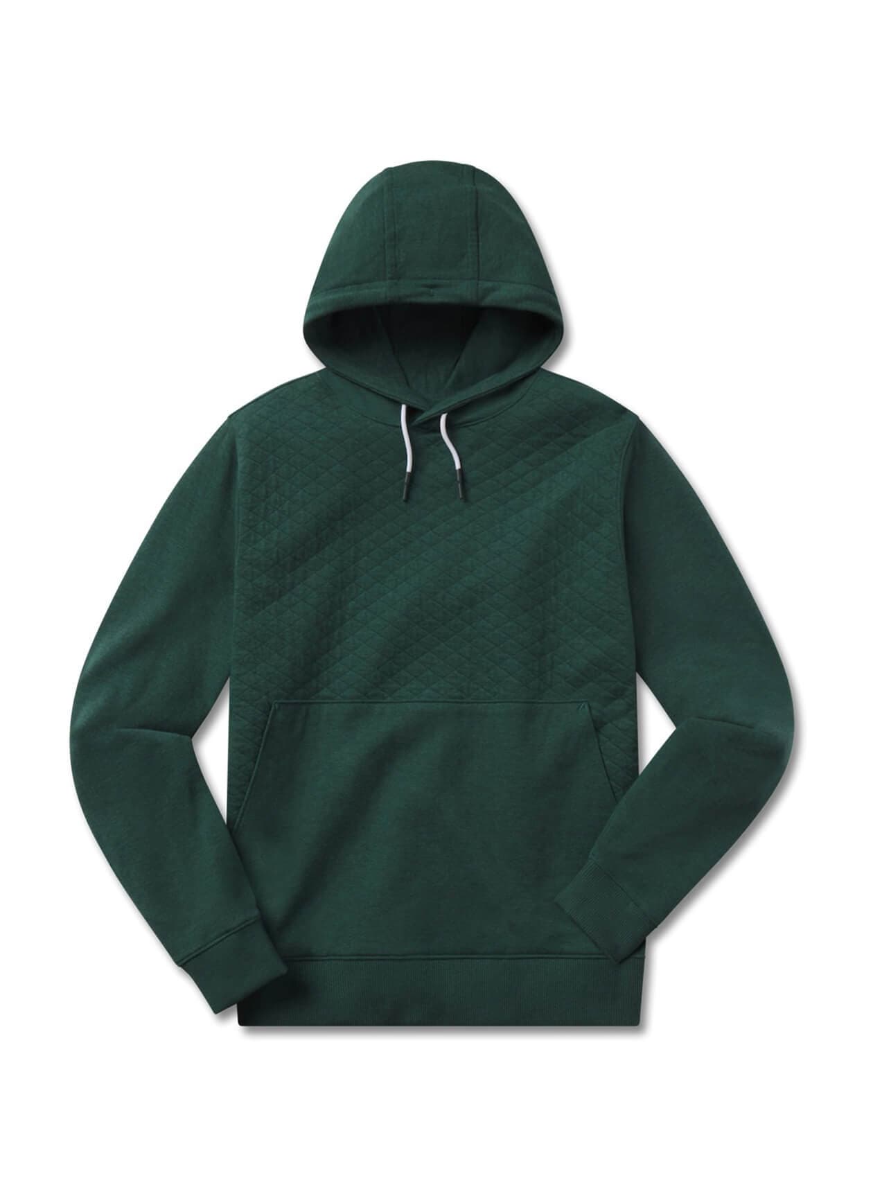 B. Draddy Men's Andy Hoodie - Hunter Heather (HUHE) 3XL