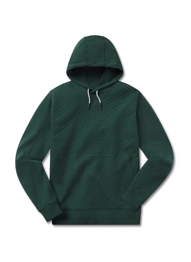 B. Draddy Men's Andy Hoodie - Hunter Heather (HUHE) 3XL