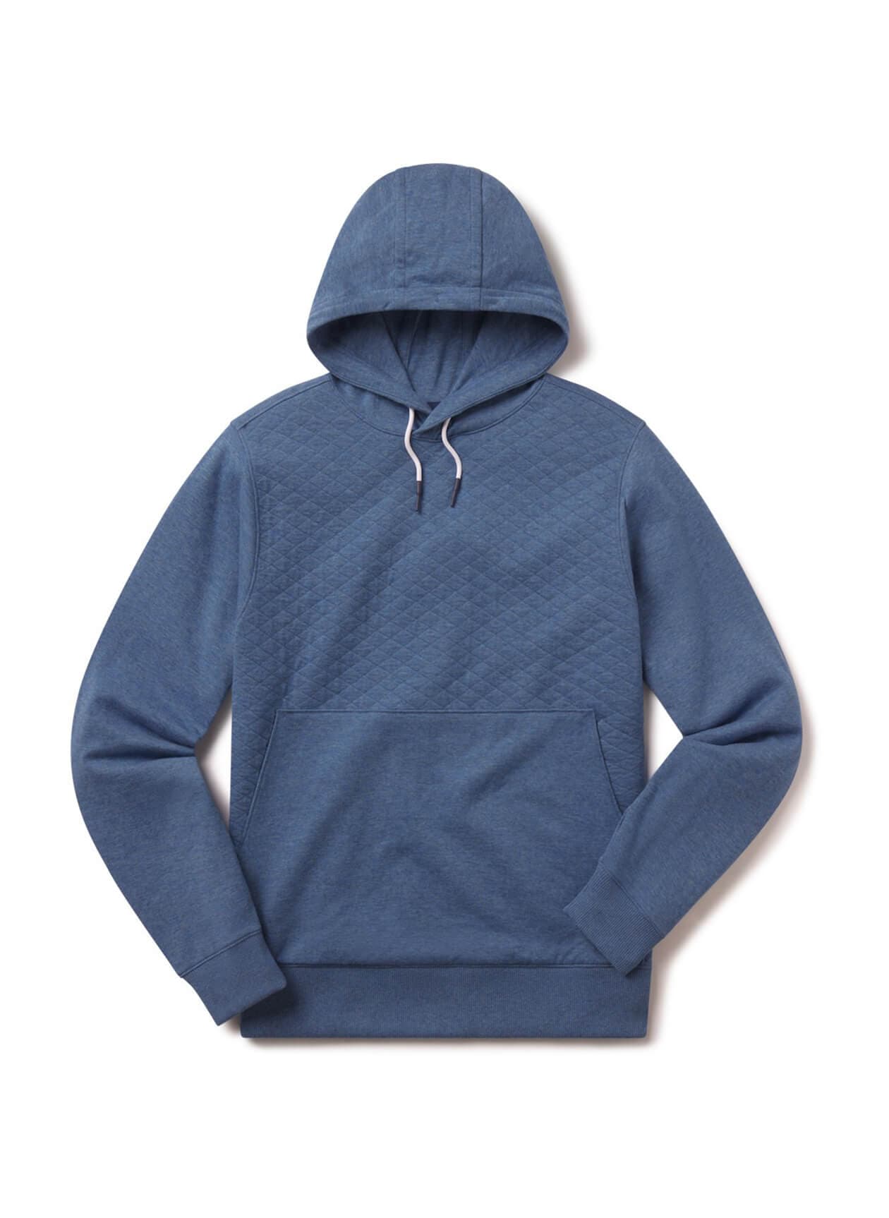 B. Draddy Men's Andy Hoodie - Indigo Heather (INHE) 3XL