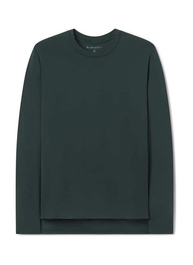 B. Draddy Men's Dewey Long-Sleeve T-Shirt - Green LG