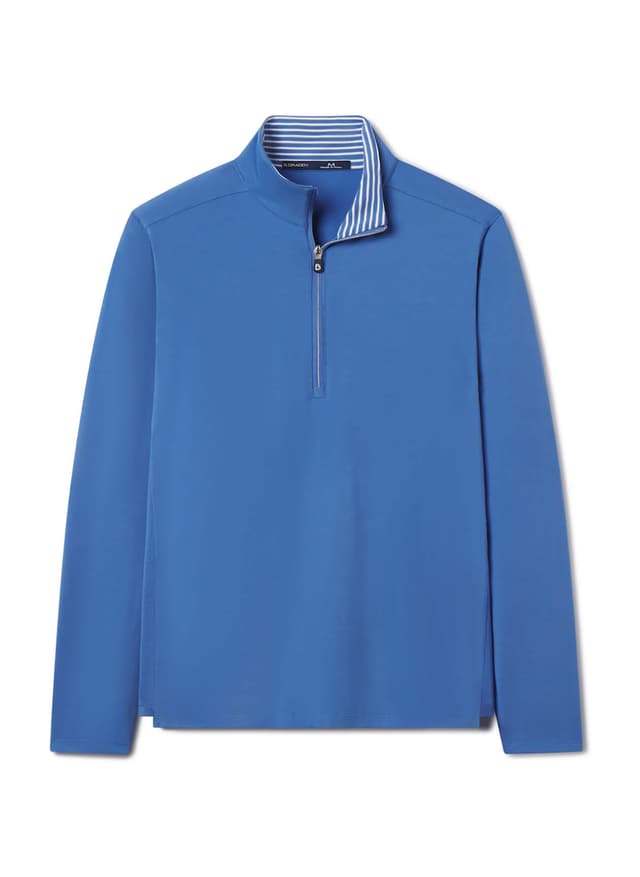 B. Draddy Men's Jack Quarter-Zip - Blue 3XL