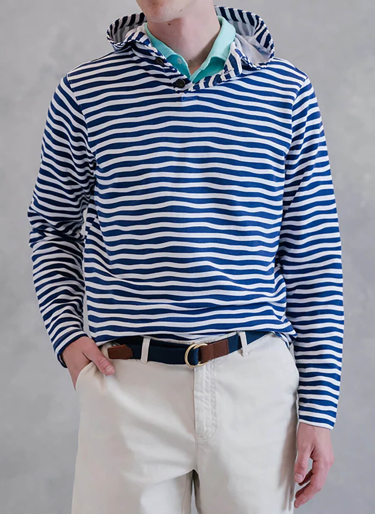 B. Draddy Men's The Bertel Hoodie - Navy LG