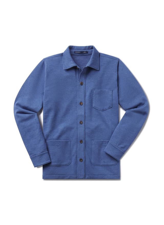 B. Draddy Men's The Vaughn Shirt - Blue LG