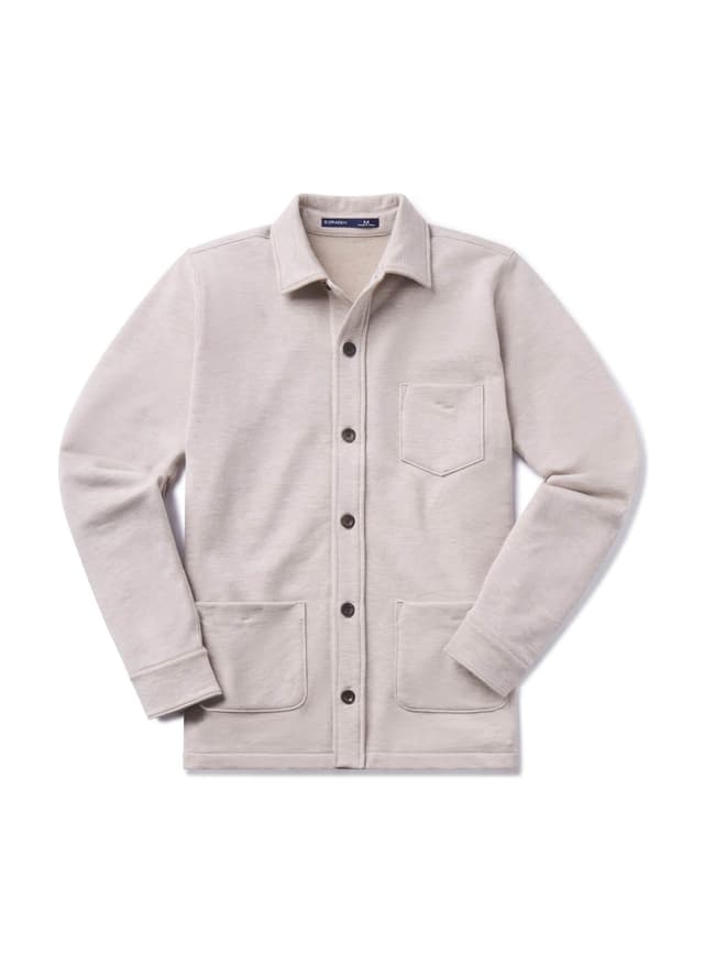 B. Draddy Men's The Vaughn Shirt - Light Grey LG