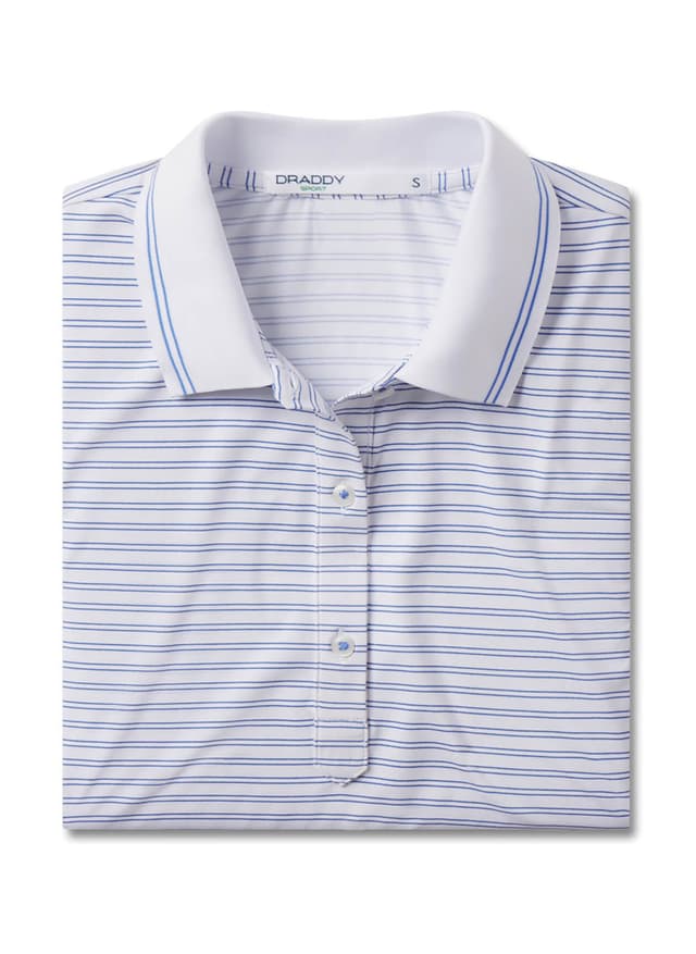 B. Draddy Women's The Kris Polo - White LG