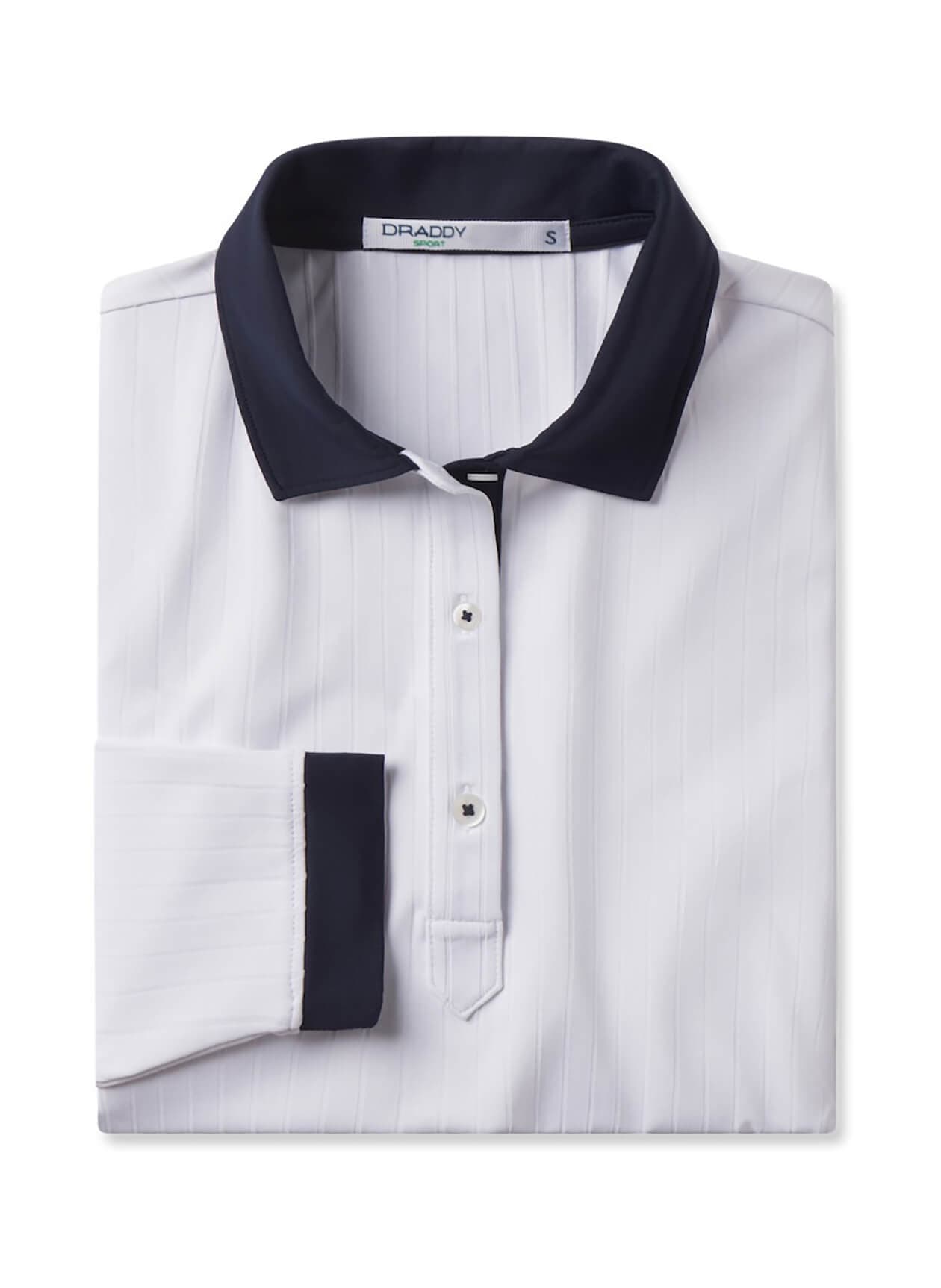 B. Draddy Women's The Sheila Long-Sleeve Polo