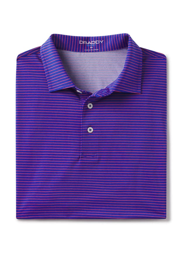 B. Draddy Men's Captain Crunch Polo - Purple 3XL