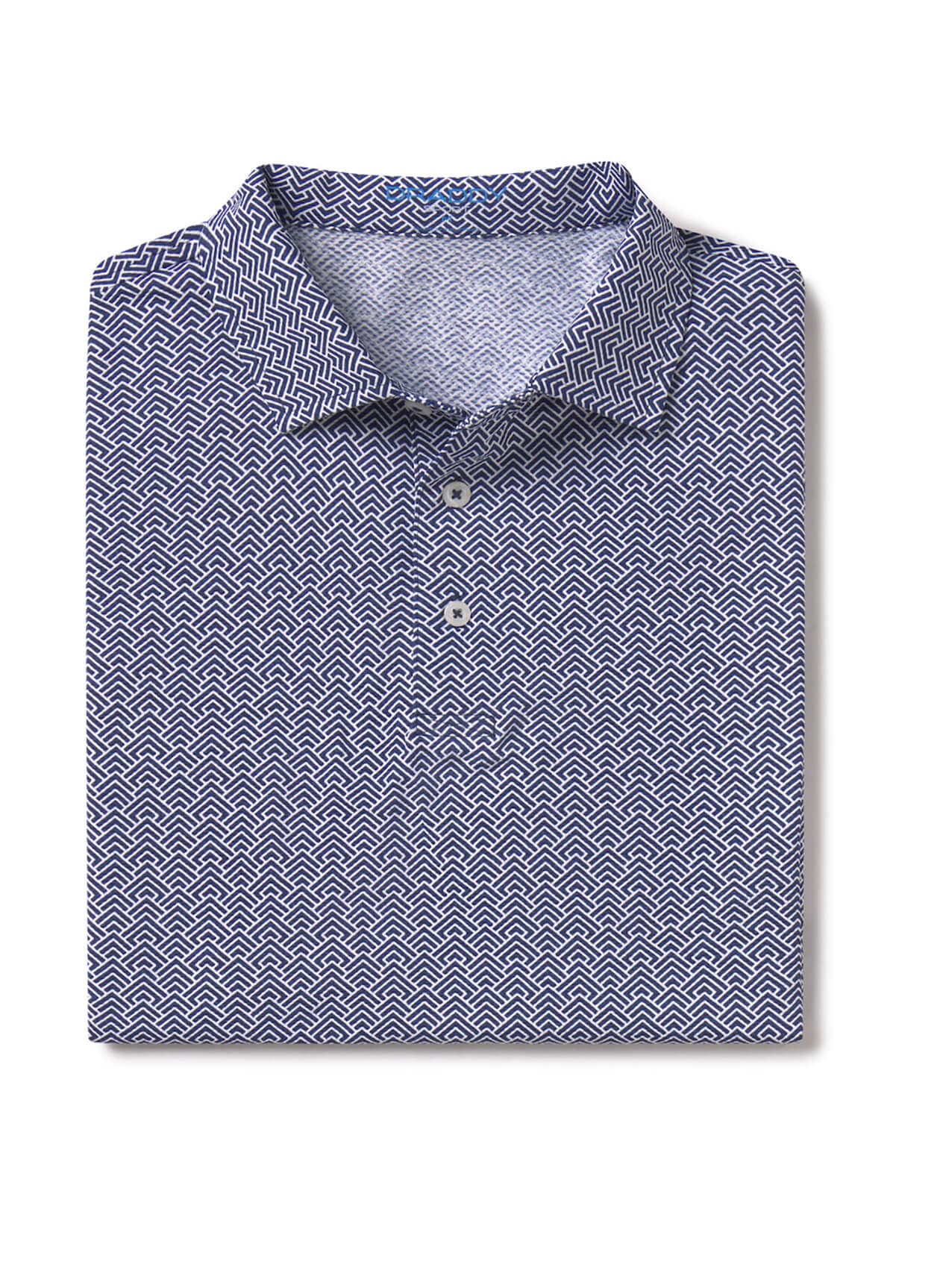 B. Draddy Men's Cool Slater Polo - Navy LG