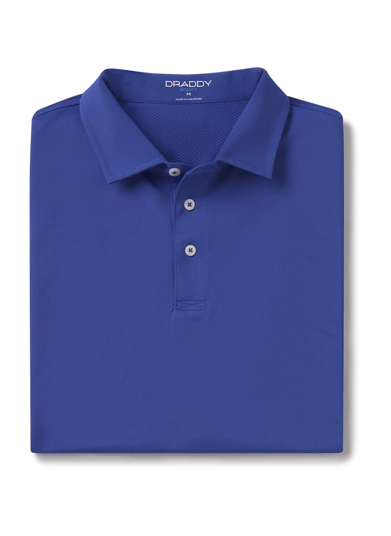 B. Draddy Men's Cool Duke Polo - Blue LG