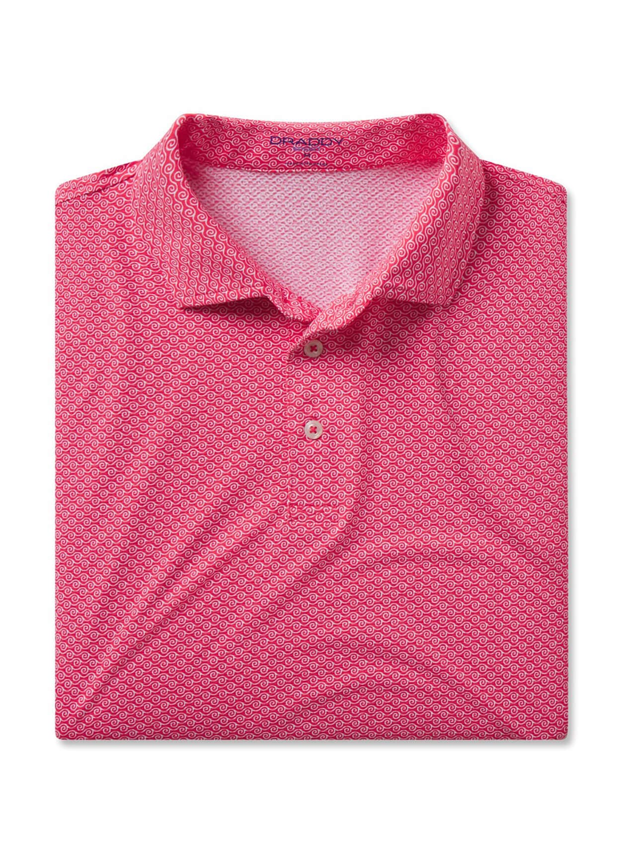B. Draddy Men's Cool Nick Polo - Red LG