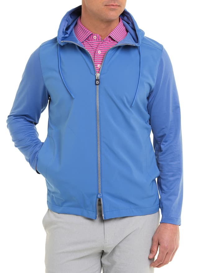 B. Draddy Men's Til Hoodie - Blue LG