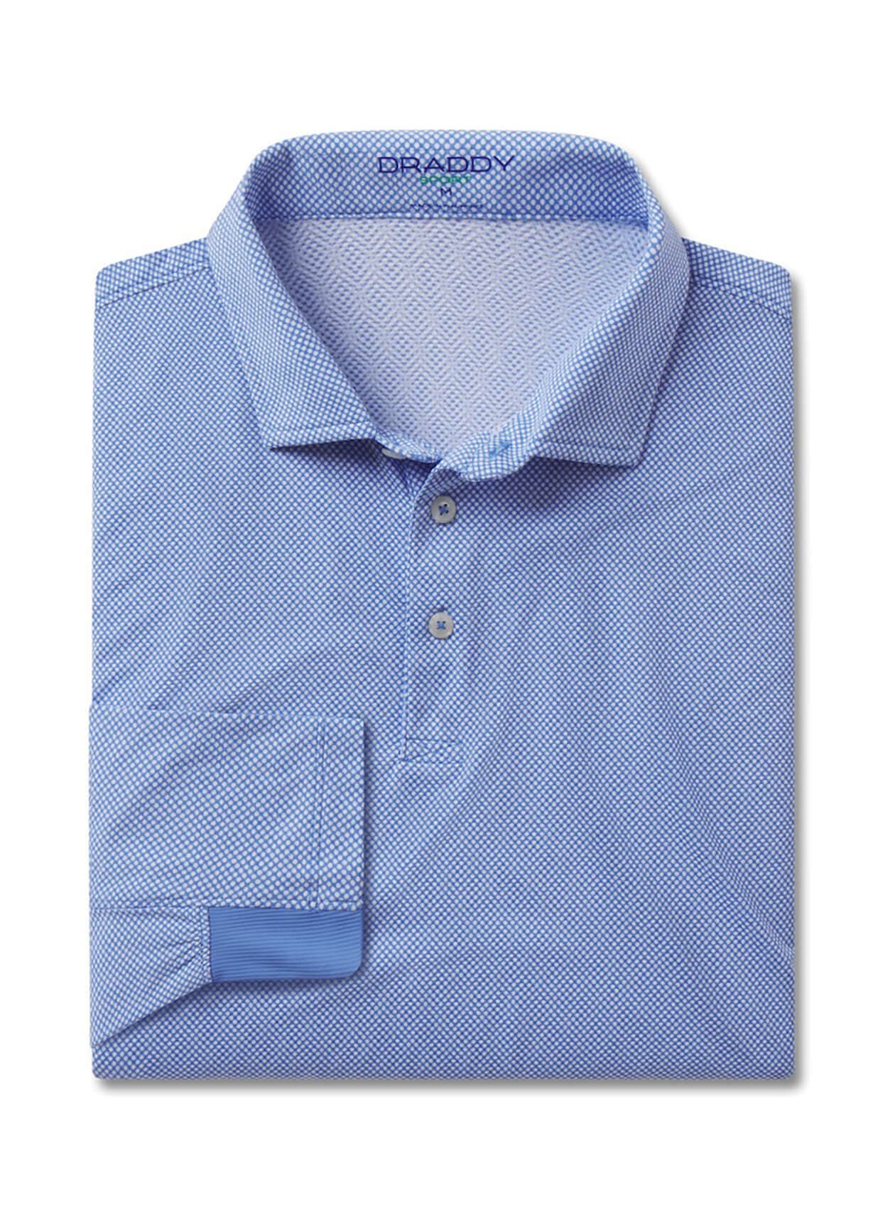 B. Draddy Men's Cool Hand Luke Long-Sleeve Polo - Mac Larson 3XL