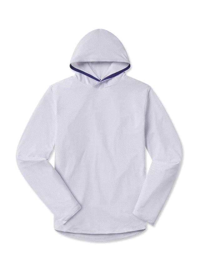 B. Draddy Men's Cool Olin Sweatshirt - White Captain Cool LG