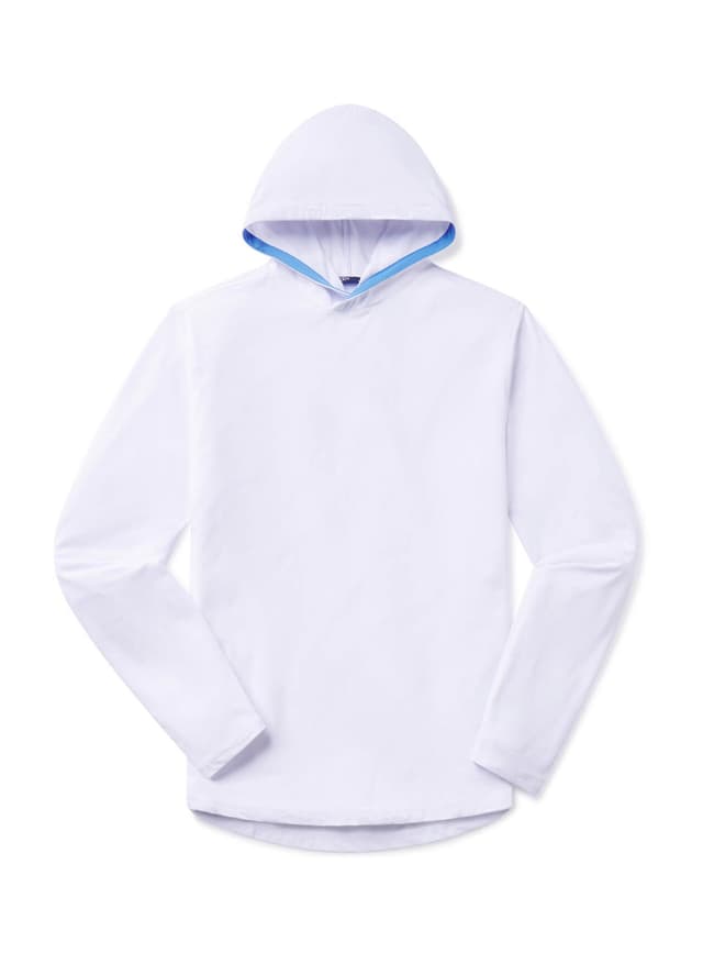 B. Draddy Men's Cool Olin Sweatshirt - White (WHIT) LG