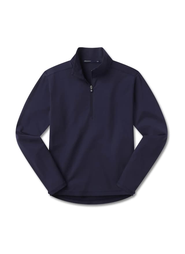 B. Draddy Men's The Doc Quarter-Zip - Navy LG