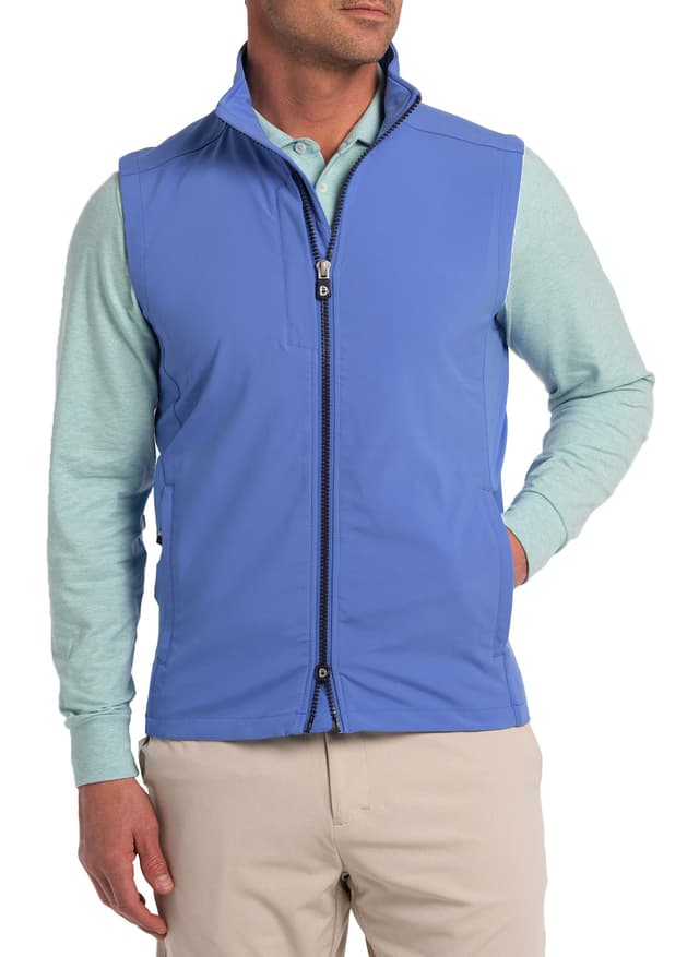 B. Draddy Men's Sport Everyday Vest - Cyan 3XL