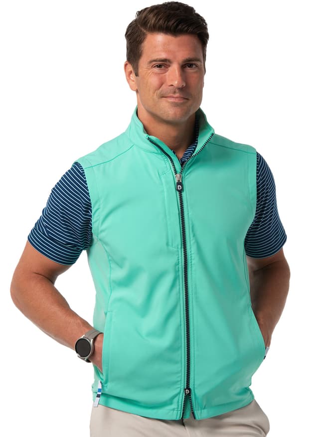 B. Draddy Men's Sport Everyday Vest - Green 3XL