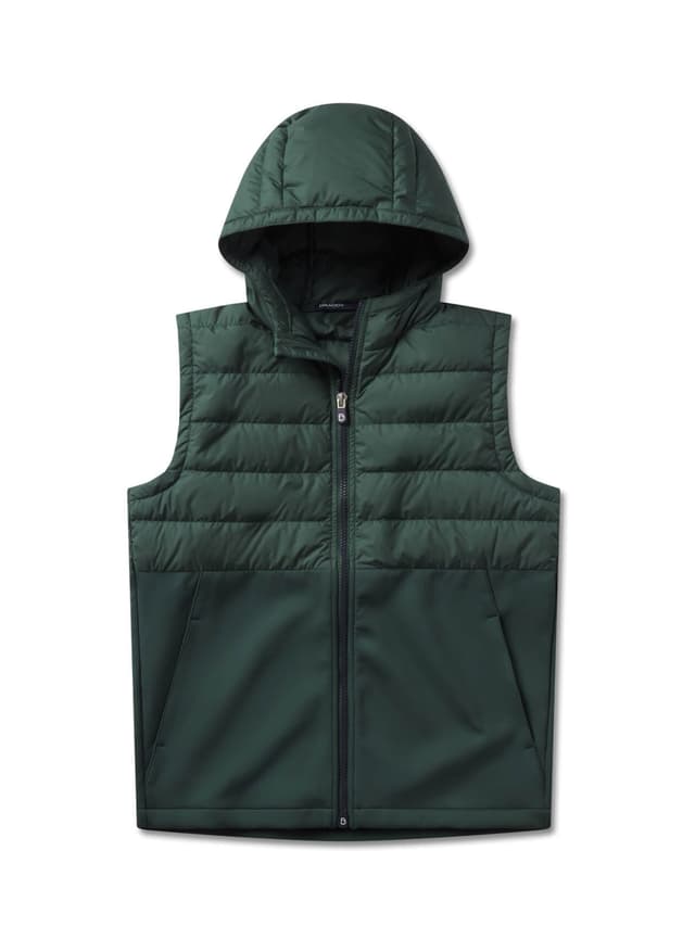 B. Draddy Men's The Browne Vest - Green LG