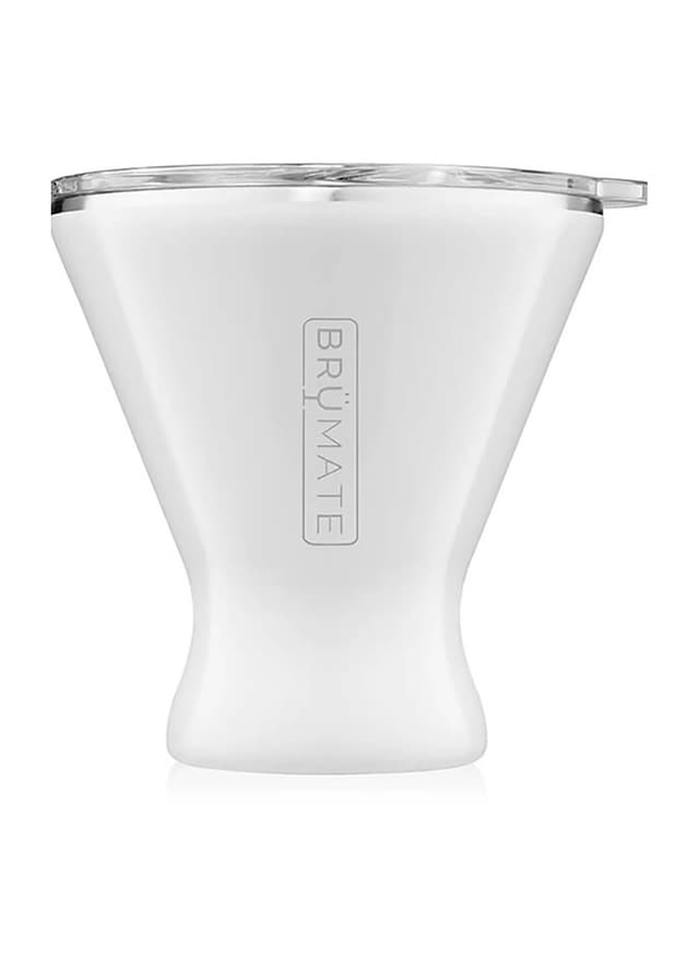 BruMate Margtini 10 oz Martini/Margarita Tumbler - White MISC