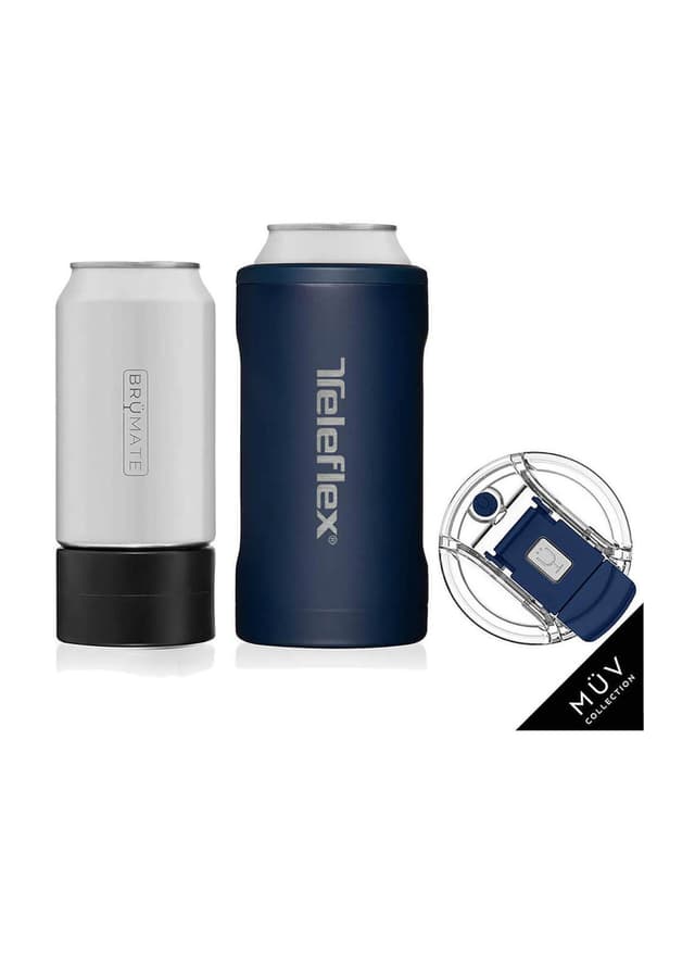 BruMate Hopsulator Trio 3-In-1 Can Cooler - Navy MISC