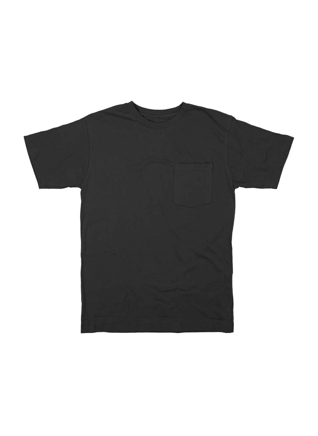 Berne Men's Heavyweight Pocket T-Shirt - Black 3XL