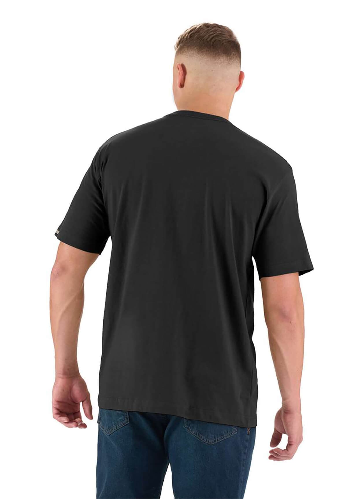 Berne Men's Heavyweight Pocket T-Shirt - Black 3XL