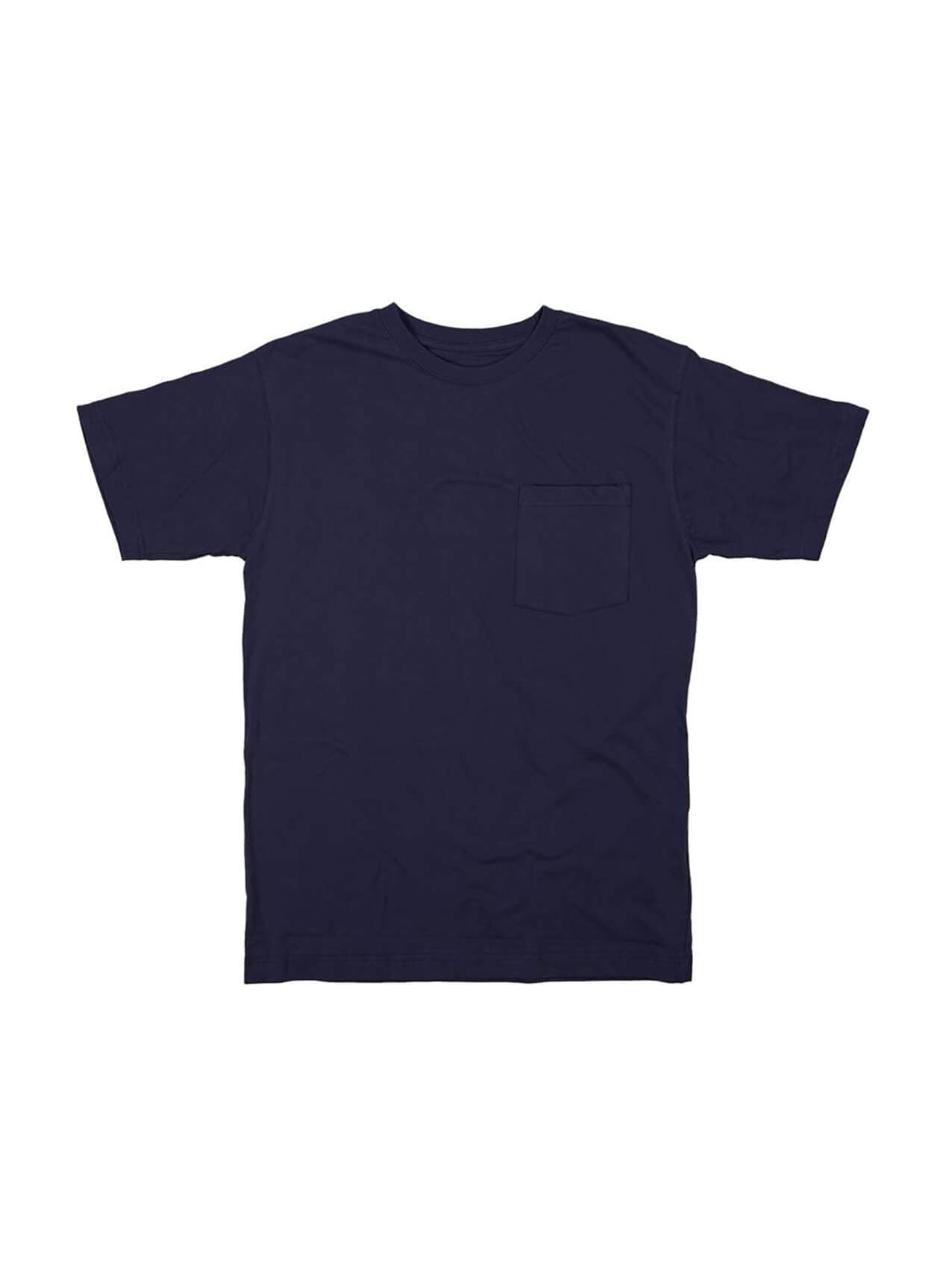 Berne Men's Heavyweight Pocket T-Shirt - Navy 3XL