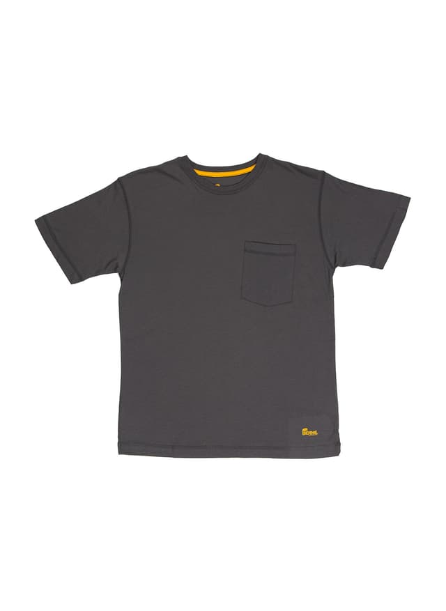 Berne Men's Lightweight Performance Pocket T-Shirt - Dark Grey 3XL