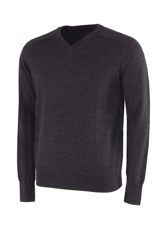 Galvin Green Men's Carl Merino Sweater - Black 3XL