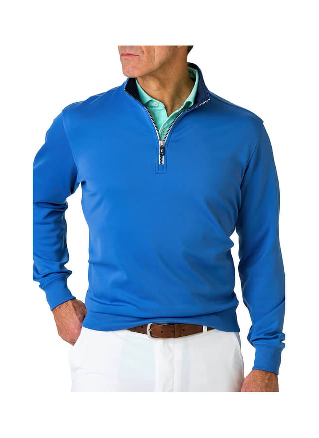Fairway & Greene Men's Caves Quarter-Zip - Baltic (BAL) 3XL