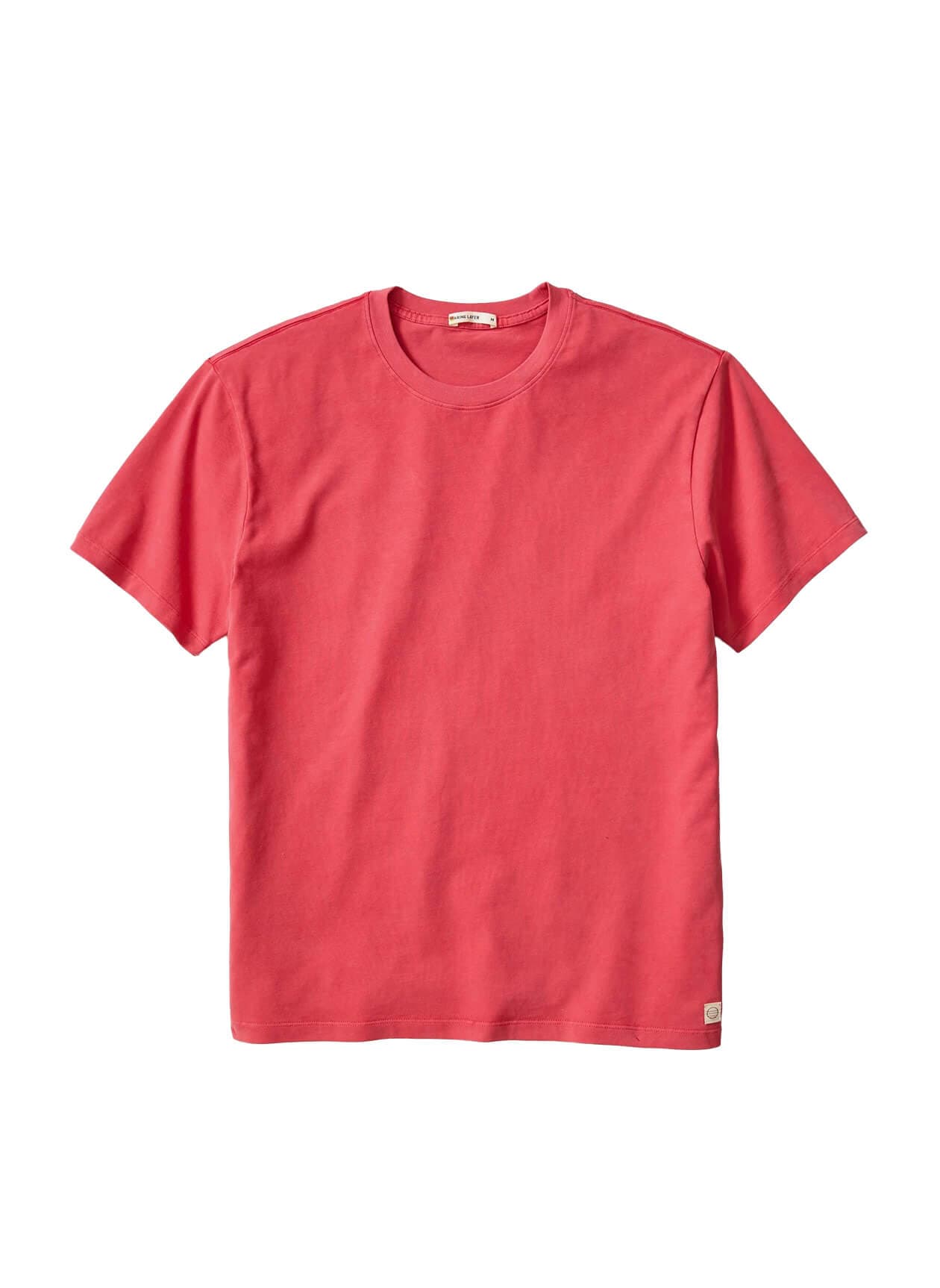 Marine Layer Men's Cloud 9 Luxe 250 Relaxed T-Shirt - Red 3XL