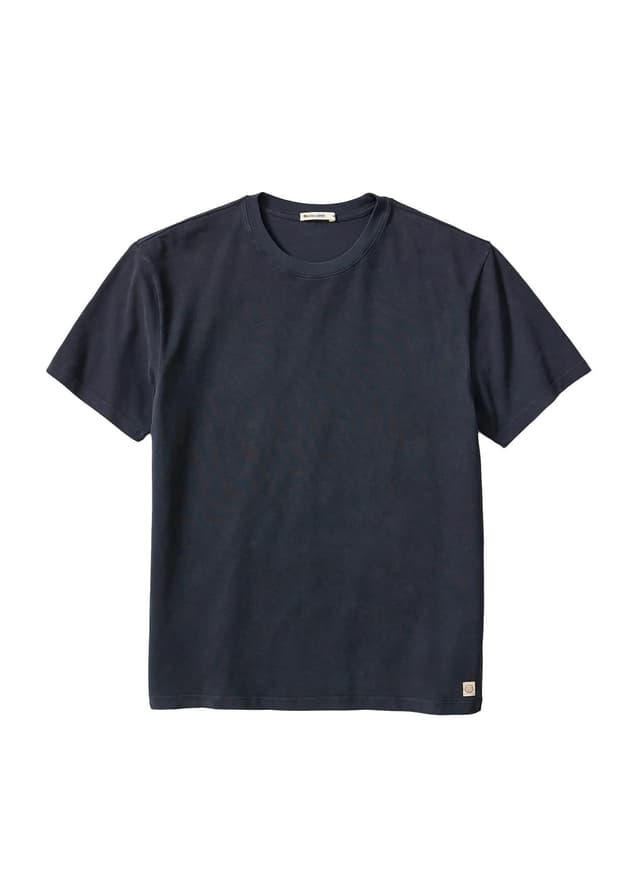 Marine Layer Men's Cloud 9 Luxe 250 Relaxed T-Shirt - Black 3XL