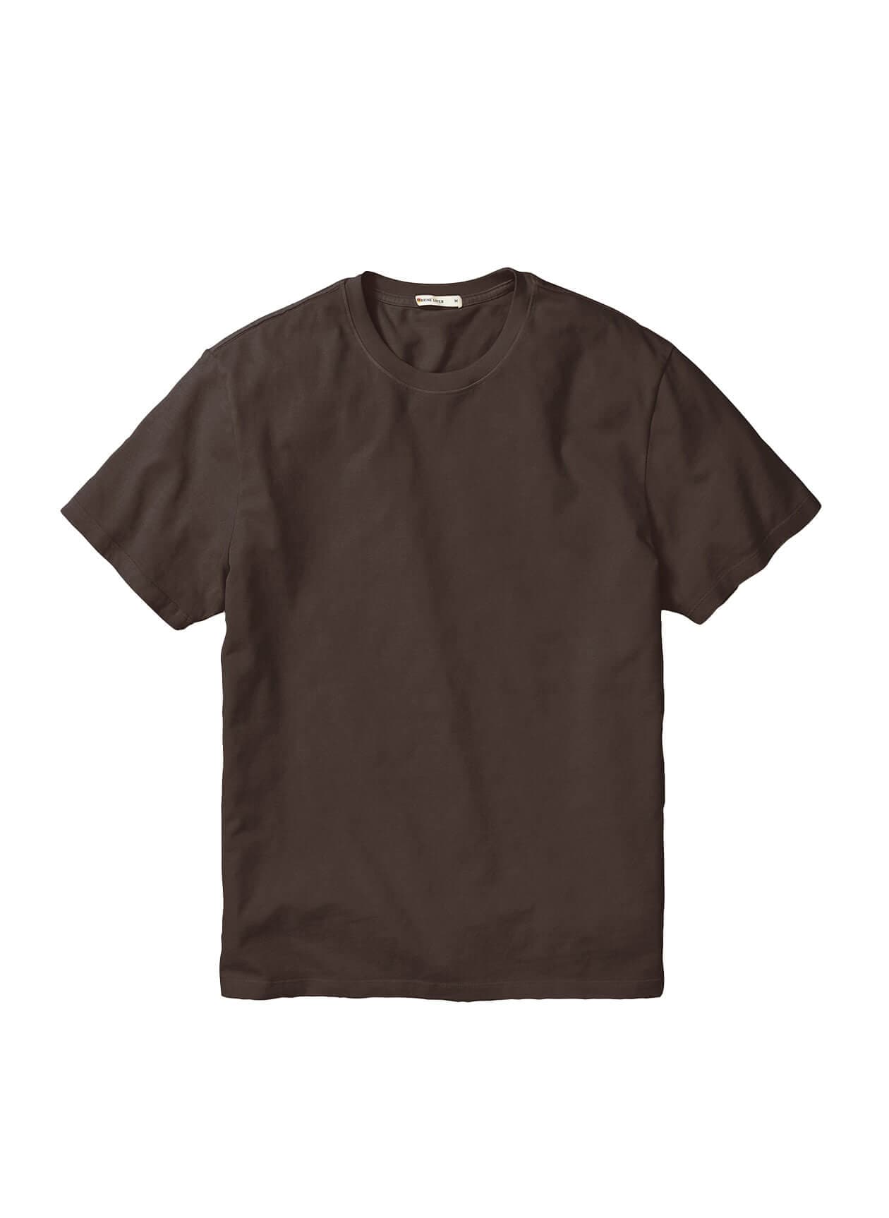 Marine Layer Men's Cloud 9 Luxe 250 Relaxed T-Shirt - Brown 3XL
