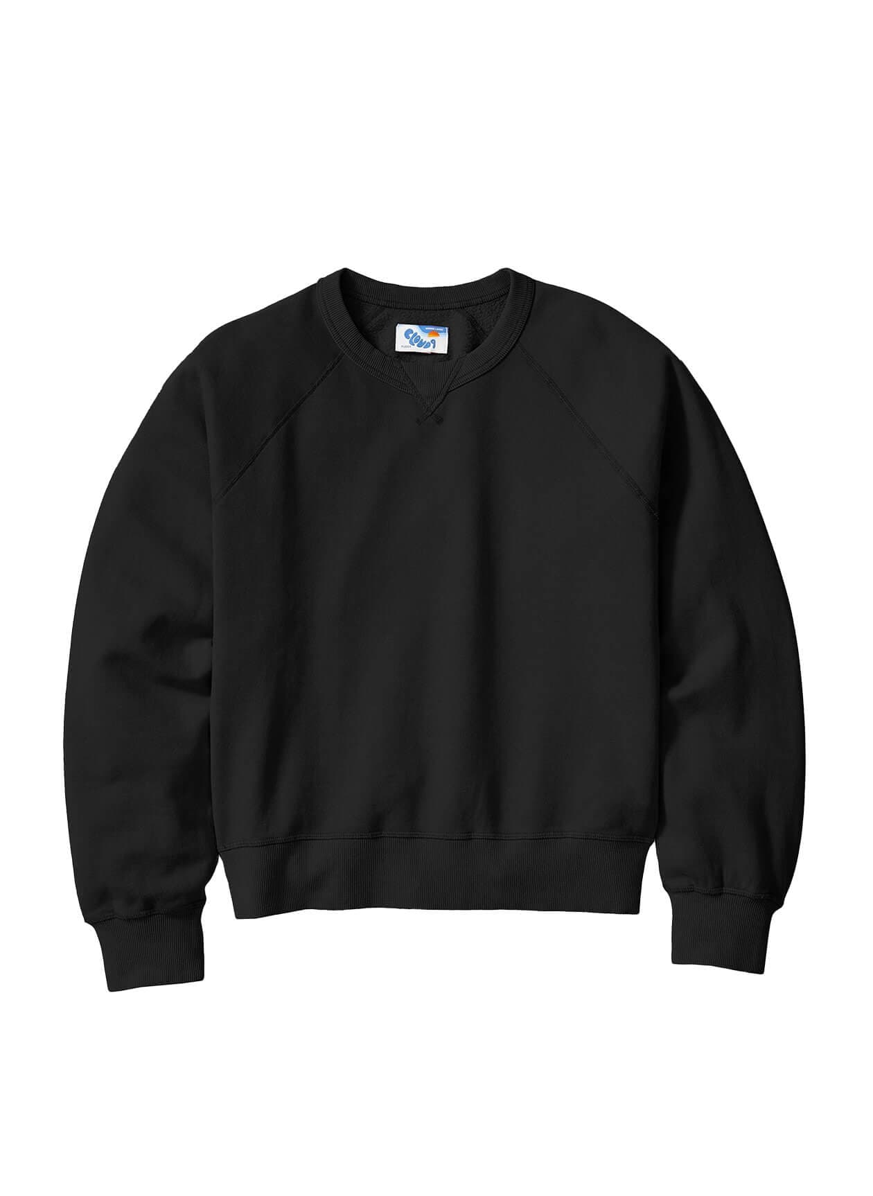 Marine Layer Women's Cloud 9 Fleece Sweatshirt - Black LG