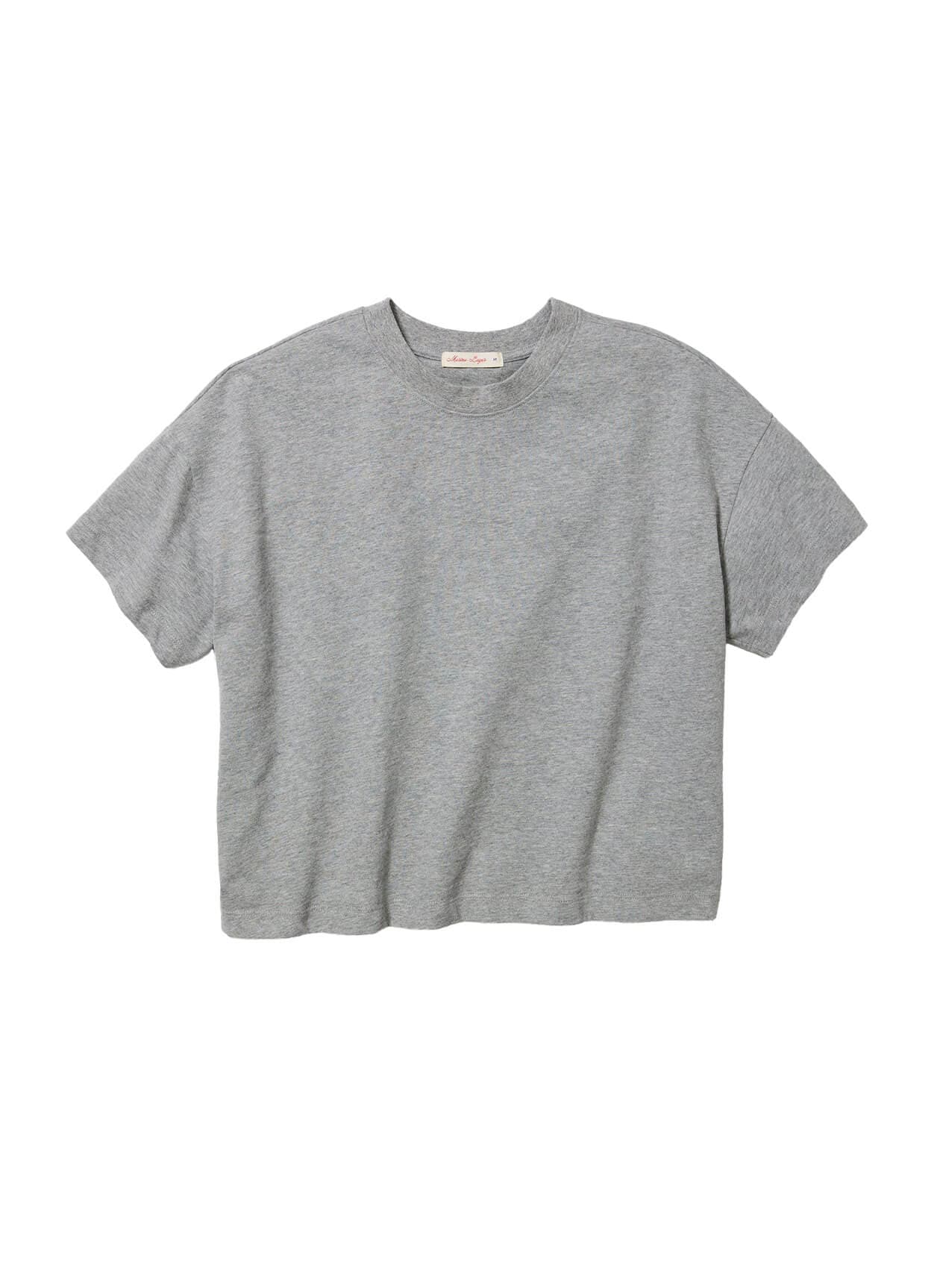 Marine Layer Women's Relaxed Cloud 9 Luxe Sueded T-Shirt - Dark Grey LG