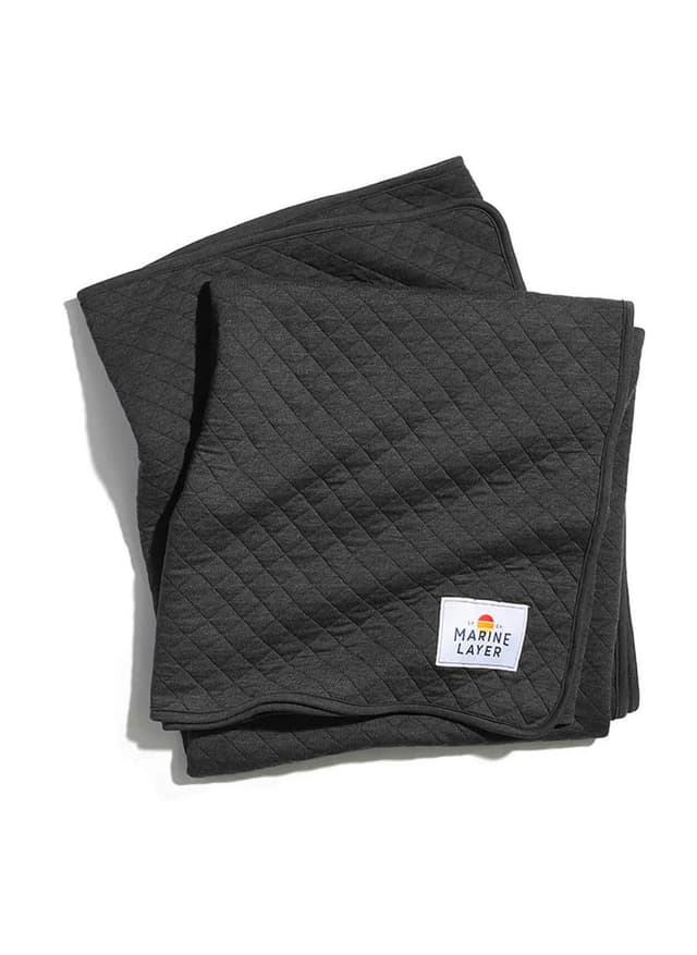Marine Layer Corbet Blanket - Dark Grey MISC