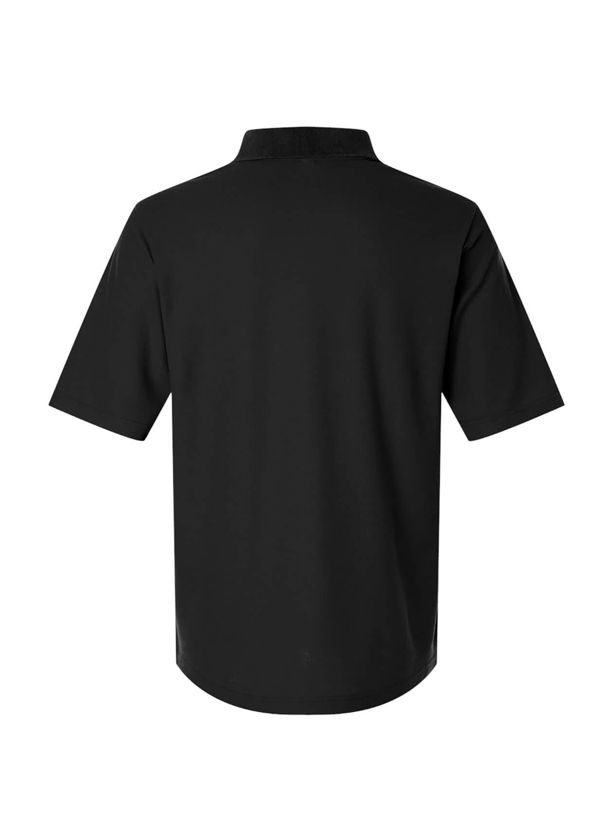 Core 365 Men's Resolve CVC Performance Pique Polo - Black 3XL