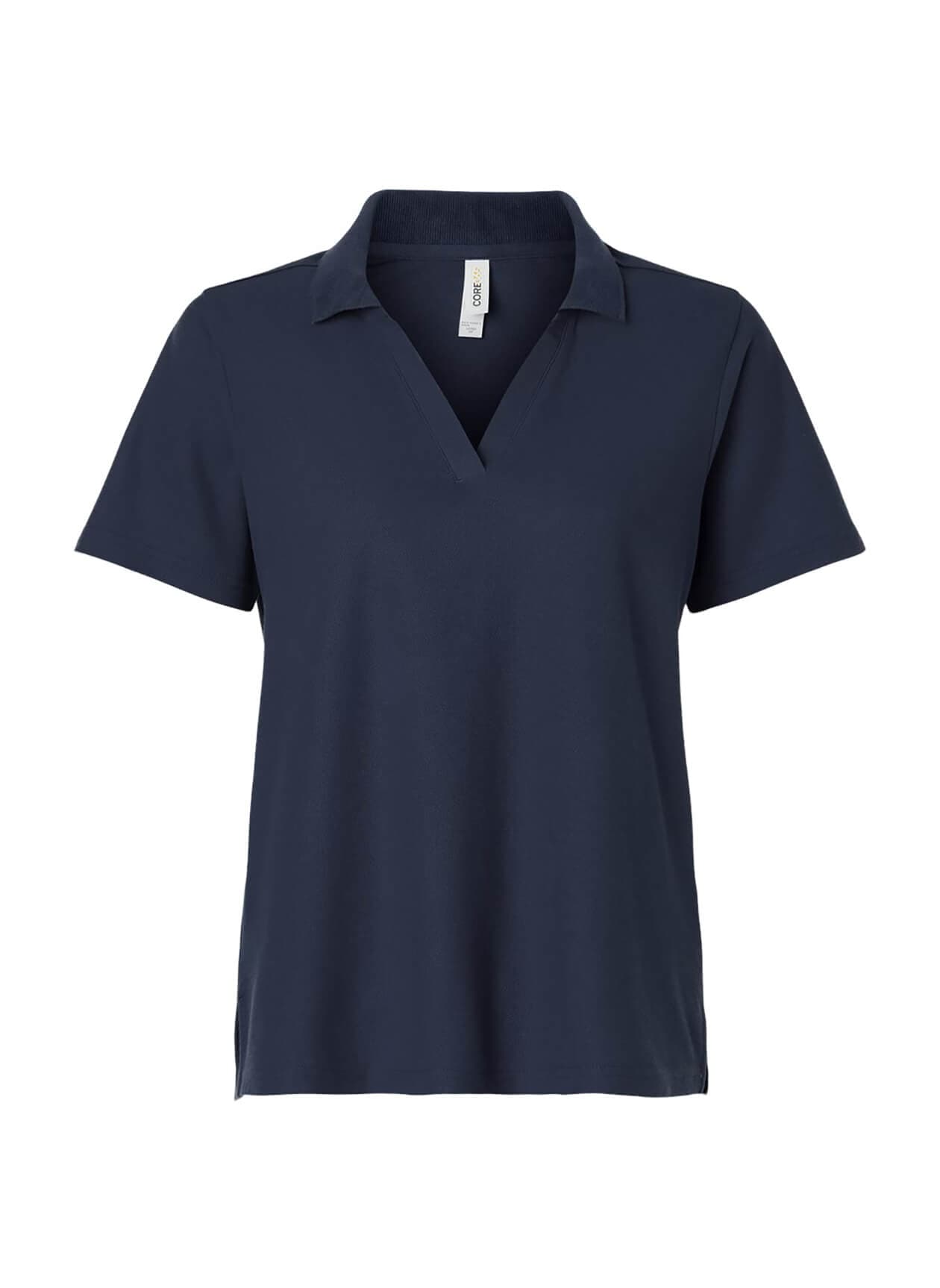 Core 365 Women's Resolve CVC Performance Pique Polo - Navy 3XL