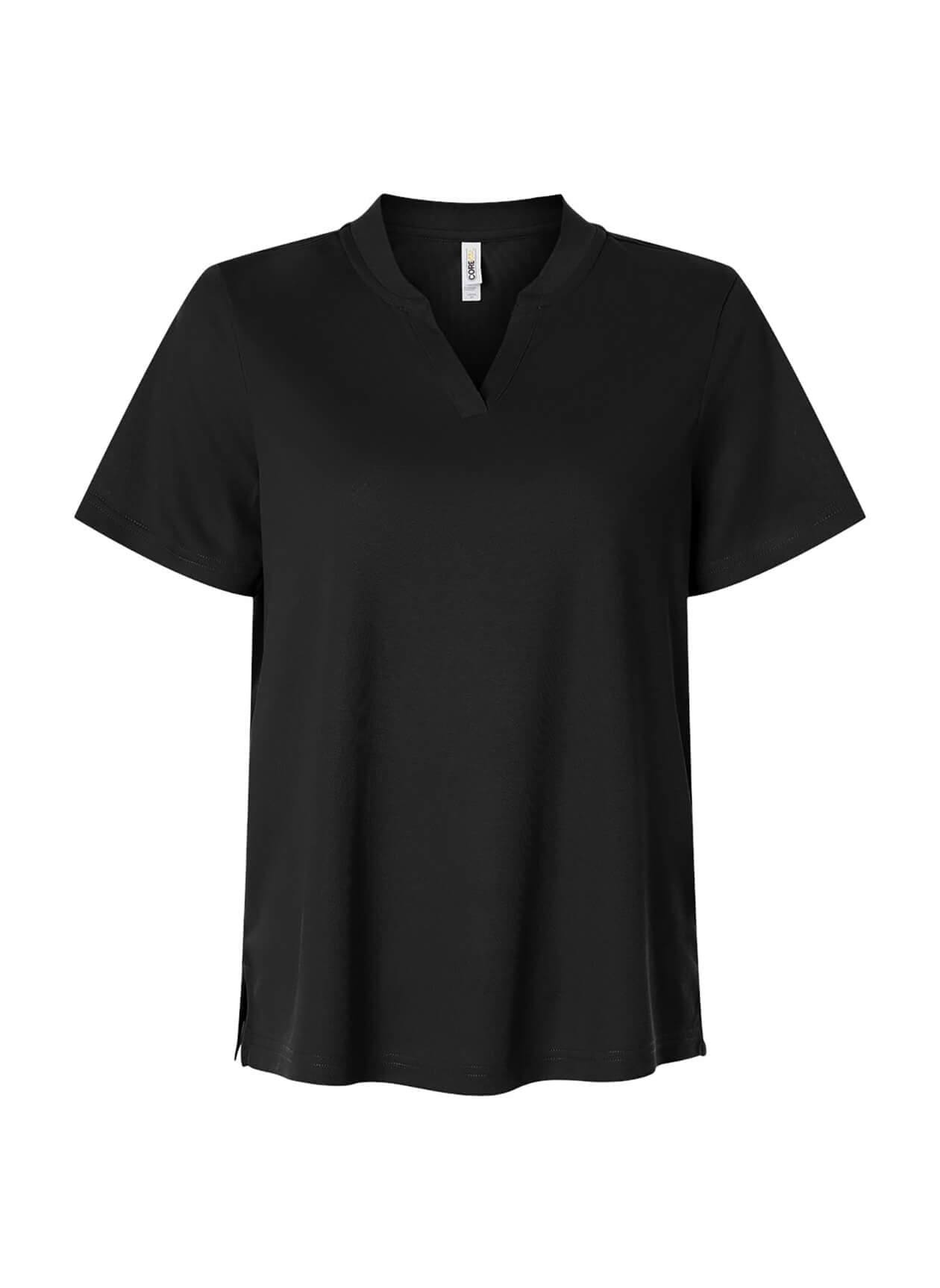 Core 365 Women's Nova Performance Pique Polo - Black 3XL