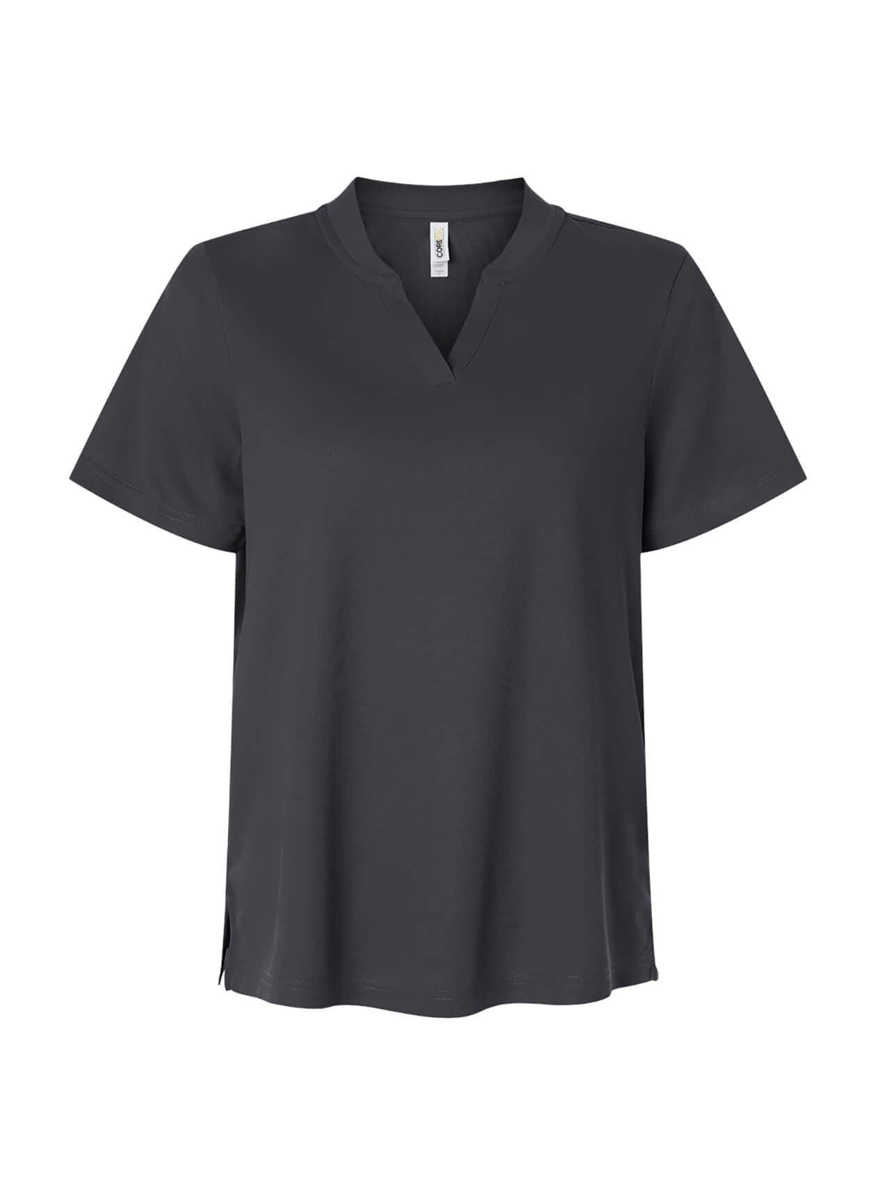 Core 365 Women's Nova Performance Pique Polo - Dark Grey 3XL