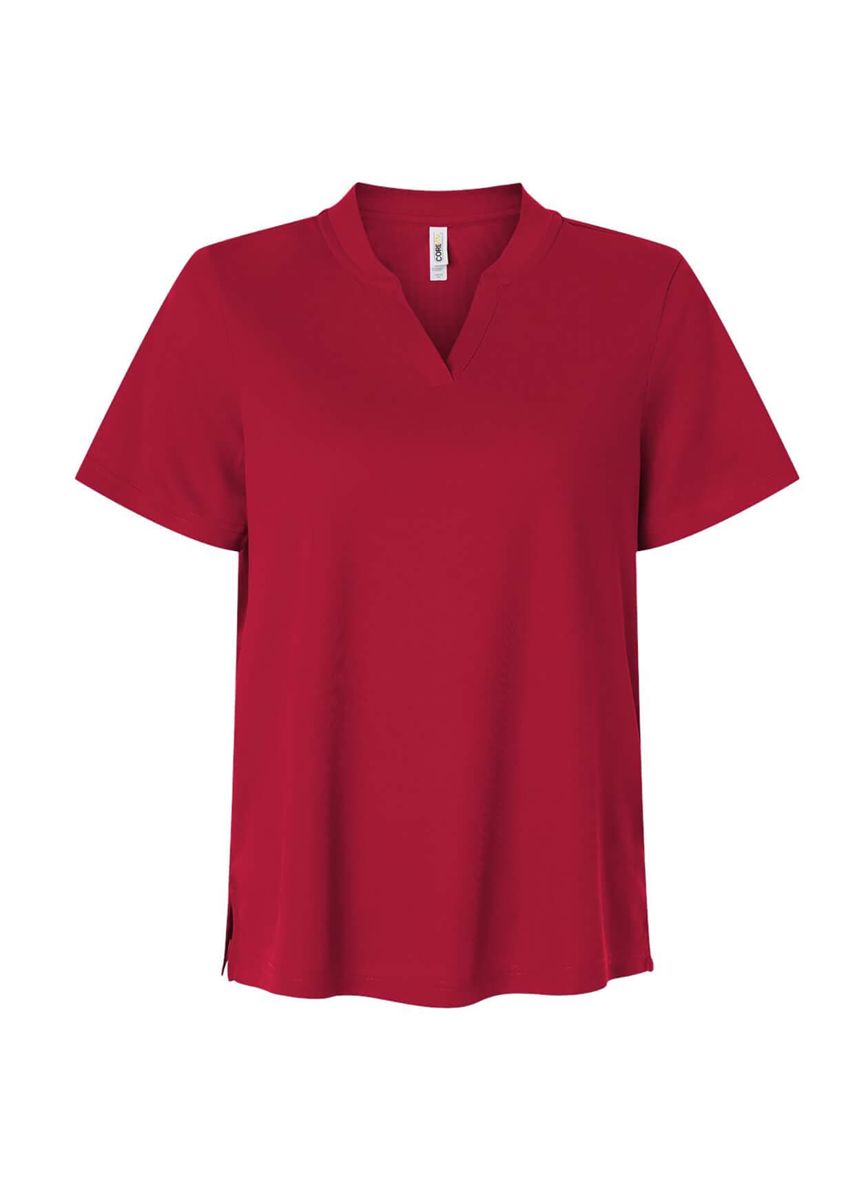 Core 365 Women's Nova Performance Pique Polo - Red 3XL