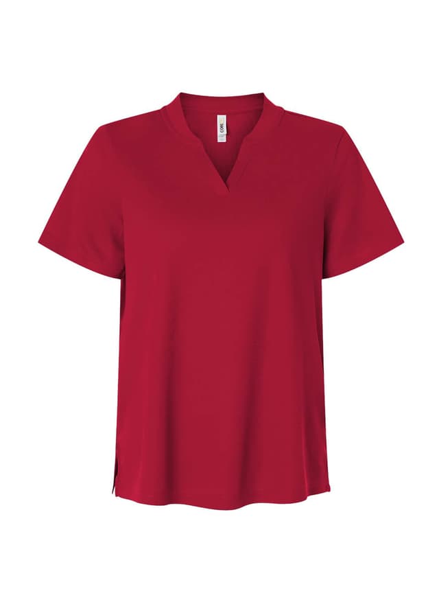 Core 365 Women's Nova Performance Pique Polo - Red 3XL