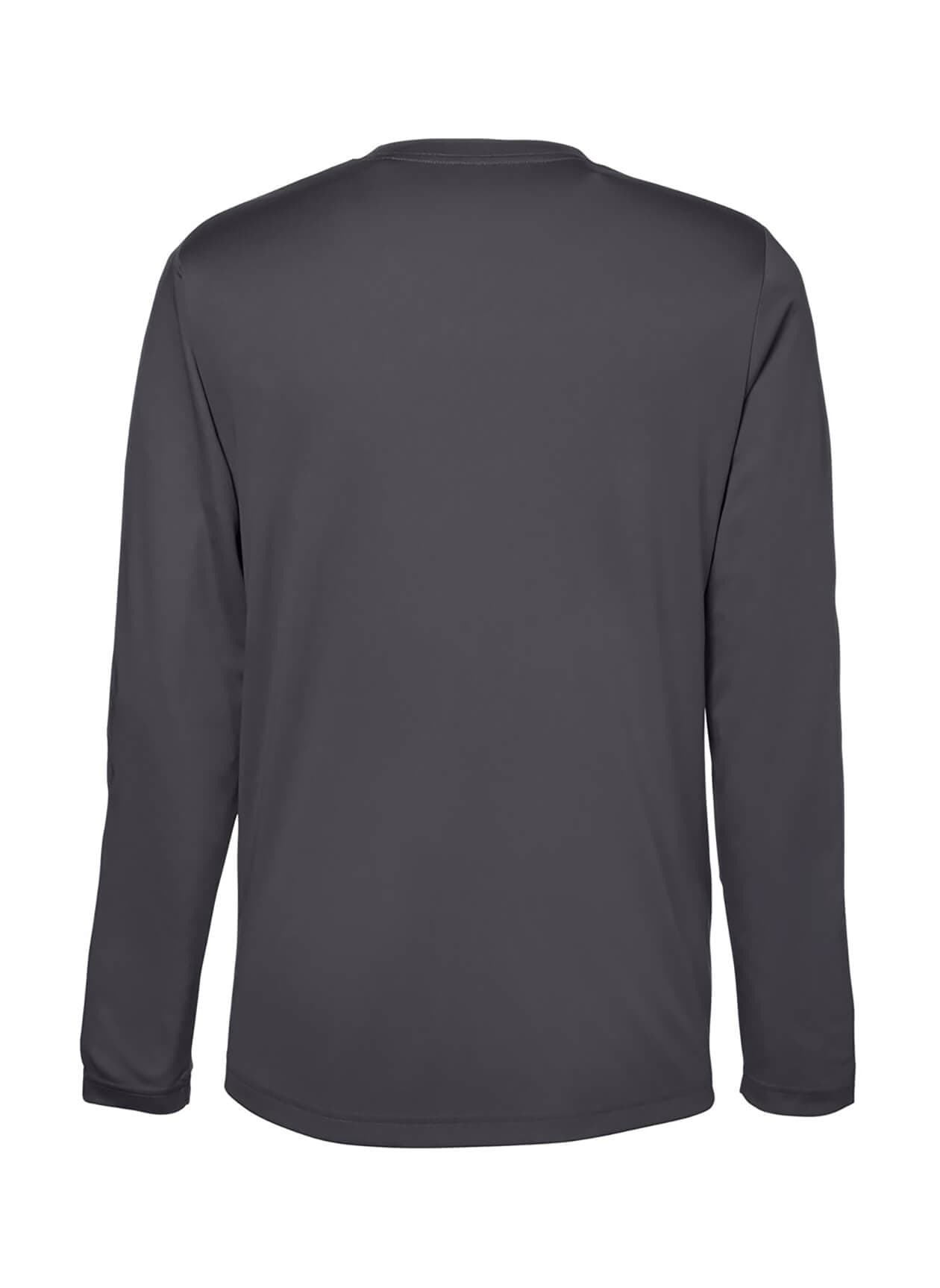 Core 365 Men's Capital Performance Long-Sleeve T-Shirt - Dark Grey 3XL