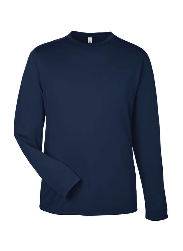 Core 365 Men's Capital Performance Long-Sleeve T-Shirt - Navy 3XL