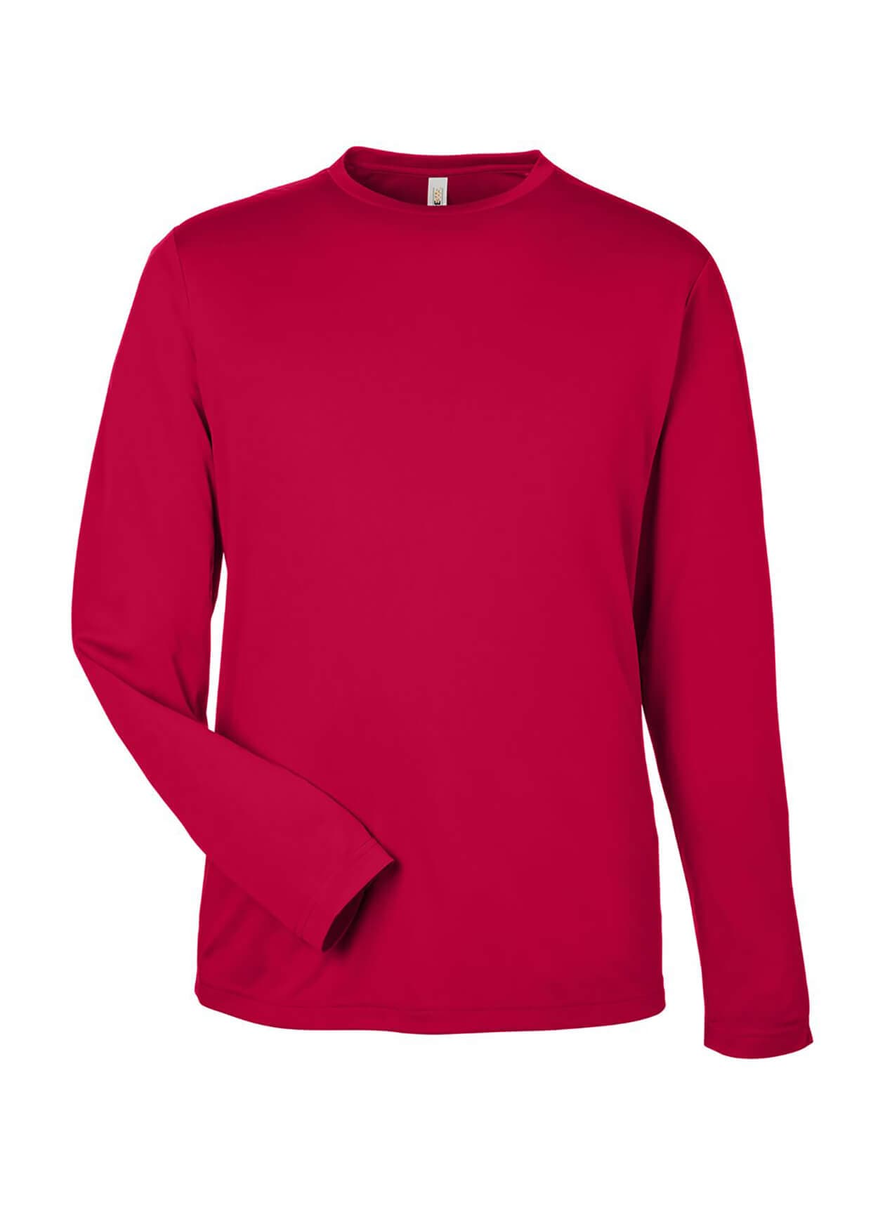 Core 365 Men's Capital Performance Long-Sleeve T-Shirt - Red 3XL