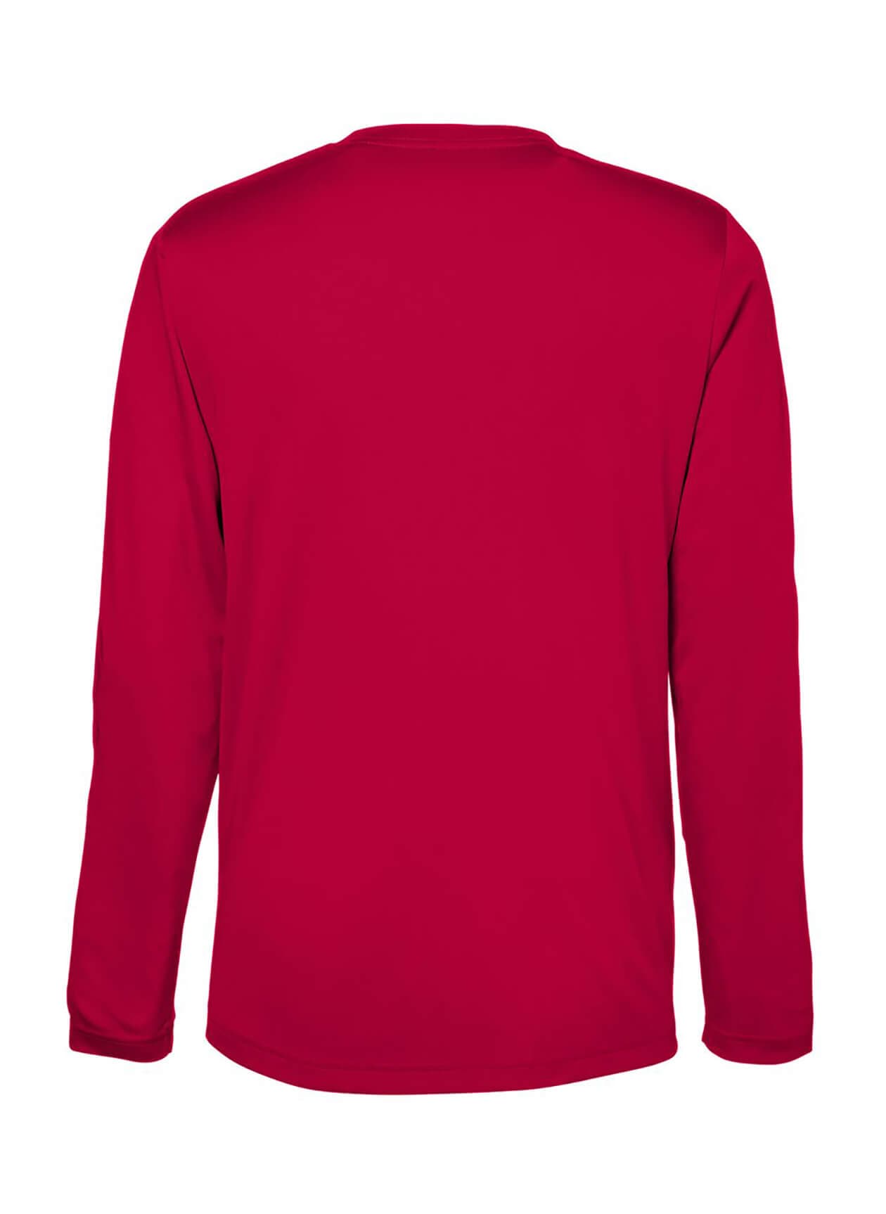 Core 365 Men's Capital Performance Long-Sleeve T-Shirt - Red 3XL