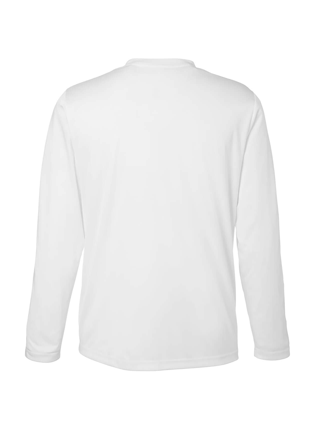 Core 365 Men's Capital Performance Long-Sleeve T-Shirt - White 3XL