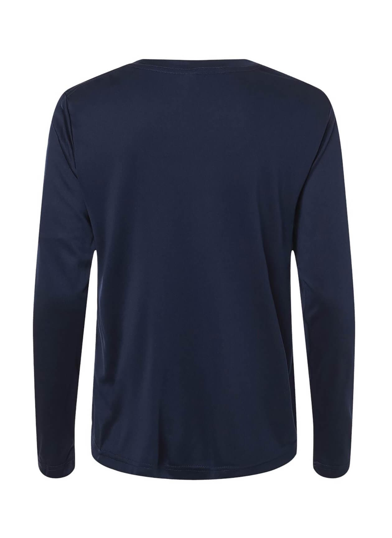 Core 365 Women's Capital Performance Long-Sleeve T-Shirt - Navy 3XL