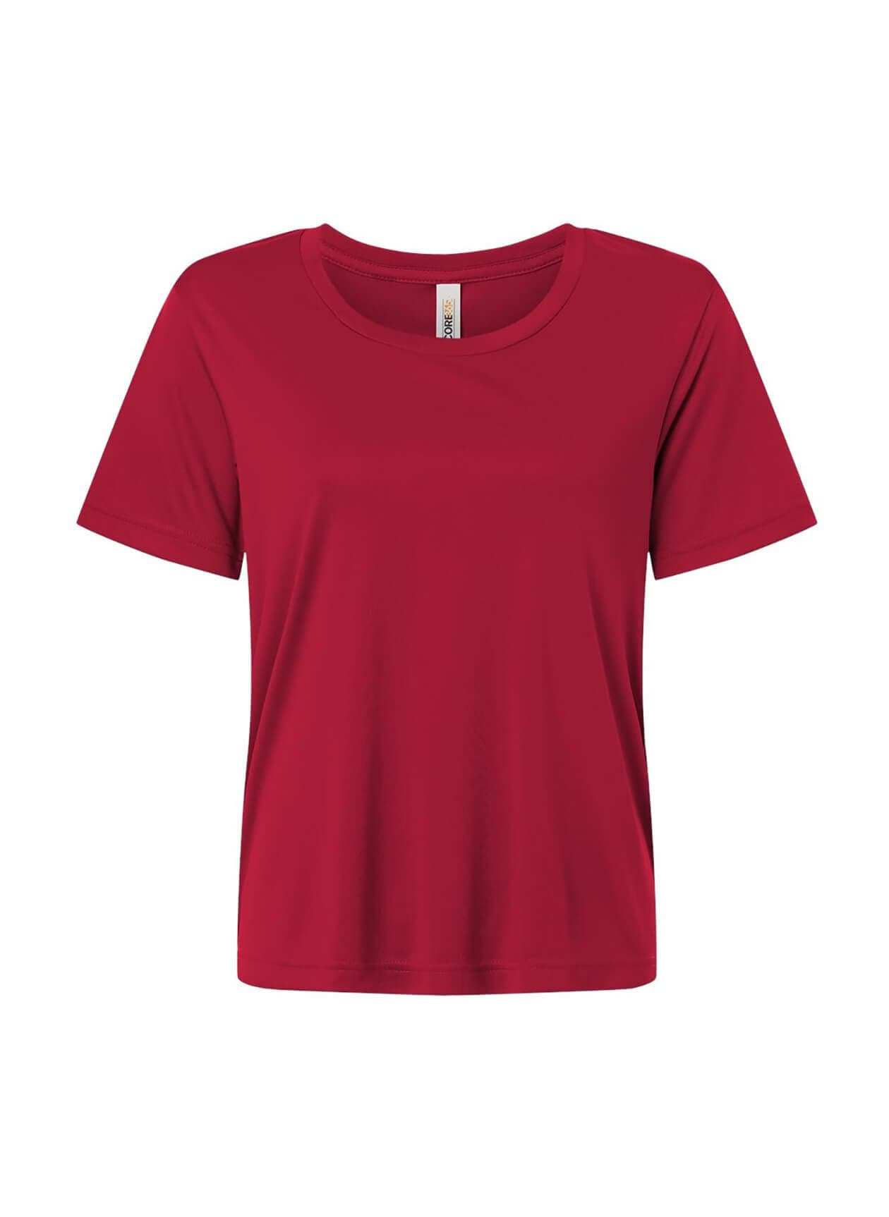 Core 365 Women's Capital Performance T-Shirt - Red 3XL