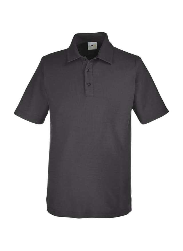 Core 365 Men's Fusion ChromaSoft Pique Polo - Dark Grey 3XL